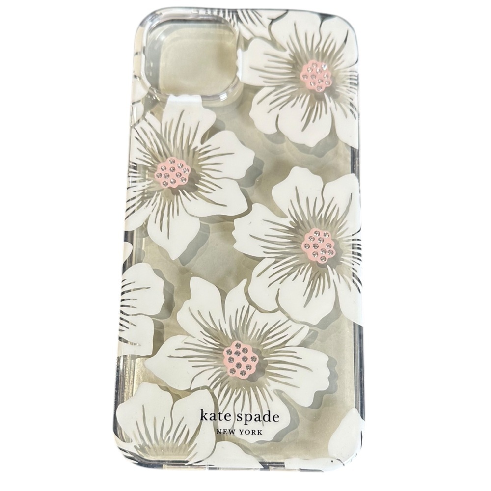 Kate Spade New York Floral Protective Hardshell Case iPhone 14 Plus NWT